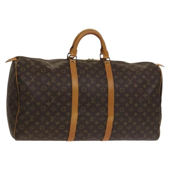 LOUIS VUITTON Monogram Keepall 60 Boston Bag M41422 - Picture 1 of 16